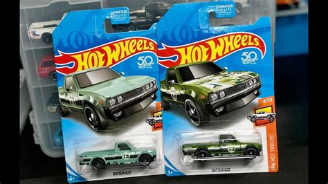 Hot Wheels Super Treasure Hunt And Zamac Datsun S Town Green