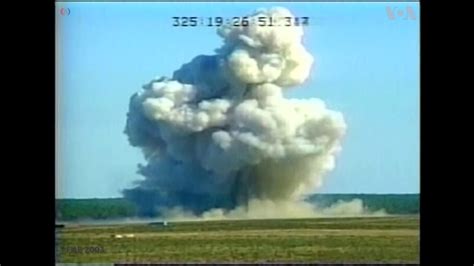 Test Video Shows Massive Force Of The Mother Of All Bombs Youtube