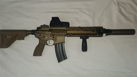 Fully Upgraded Hk416 A5 Ral 8000 Airsoft Bazaar