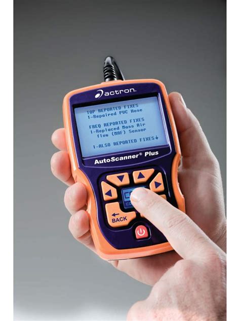 Obd Ii Enhanced Auto Scanner Plus With Codeconnect And Abs Actron