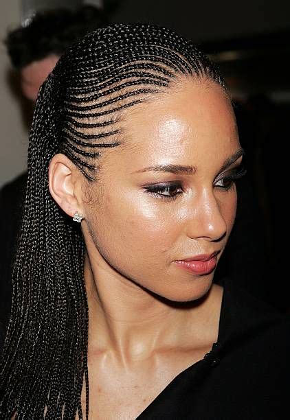 Alicia Keys Talks To Reporters At A Launch Party For Krucial Keys