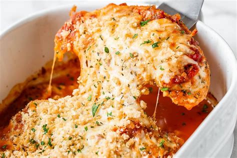 While the meatballs are baking, cook the pasta according to. Mozzarella Parmesan Chicken Casserole With Boneless ...