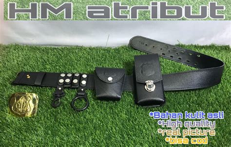 Kopel SATPAM kulit asli lengkap | Lazada Indonesia