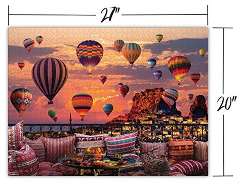 Puzzles For Adults 1000 Piece Jigsaw Puzzle Cappadocia Hot Air