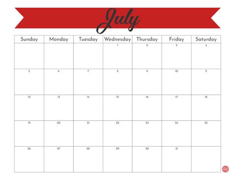 July 2020 Calendar Free Printable Live Craft Eat