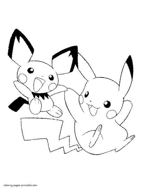 Printable Pokemon Coloring Pages Coloring Pages Printablecom