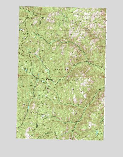 Central Peak Wa Topographic Map Topoquest