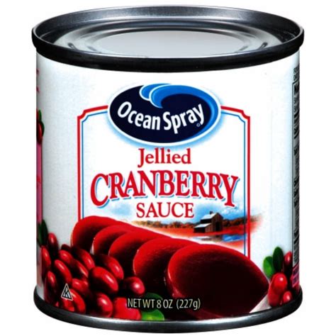 Ocean Spray Jellied Cranberry Sauce 8 Oz Qfc