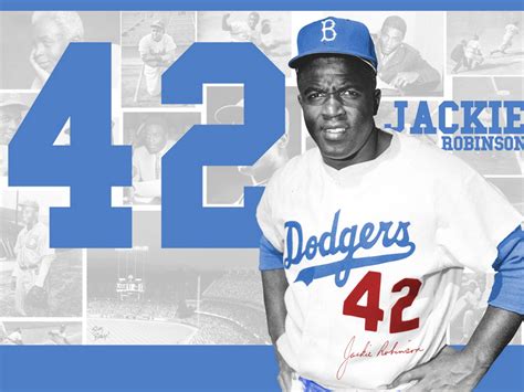 42, the number worn by the pioneering former dodger who broke the color barrier in 1947. Facts about Jackie Robinson | The Learning Key ...