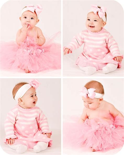 Pretty In Pink Photo Shoot Idea 6 Month Baby Picture Ideas