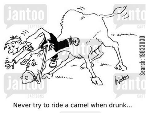 On one hand, the animal rights often, as a way to make more money, companies will try to split the camels between two people, with both. drunk driver cartoons - Humor from Jantoo Cartoons