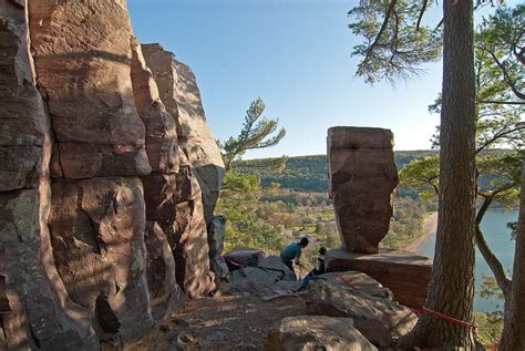 Balanced Rock Devils Lake State Park Wisconsin Rock Cli Flickr