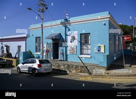 Colourful House Facade Of A Gallery In De Waal Street Wale Street Bo