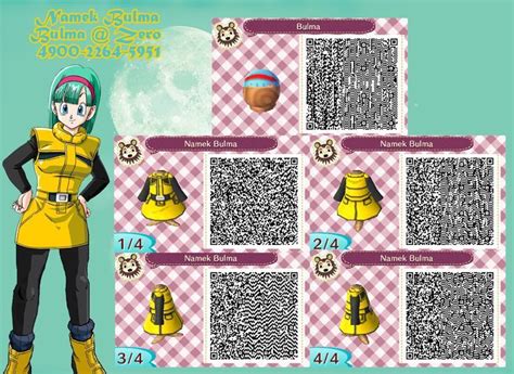 To save your time, you can bookmark this article and check back often! animal crossing qr codes dragon ball - Google Search ...