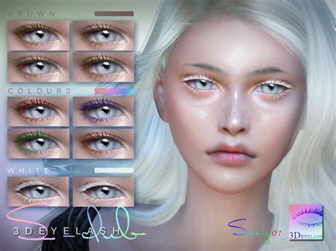 3d Eyelashes I F V2 Colors By S Club At Tsr Sims 4 Updates