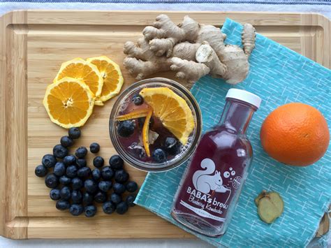 Some commercially available kombuchas are loaded with sugar. Blueberry Kombucha Mocktail Recipe - Kimberton Whole Foods
