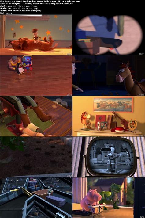 Toy Story 2 1999 Brrip 750mb 720p Hindi Dual Audio
