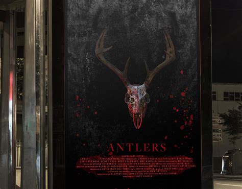 Antlers Poster On Behance