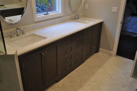 Building a bathroom vanity allows you to customize the unit to your unique storage needs and style preferences. Hand Made Bathroom Vanity by K. Smith Custom Woodworking ...