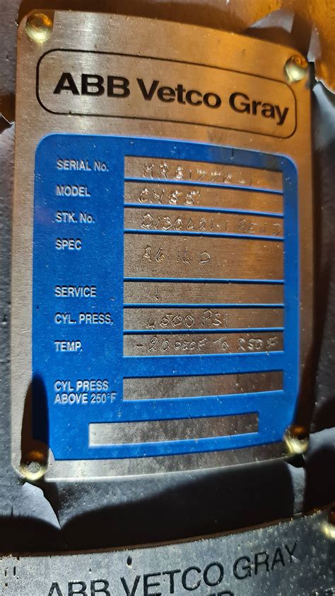 Actuator, Vetco Gray CH55 - New For Sale - Listing ID: UL-07161