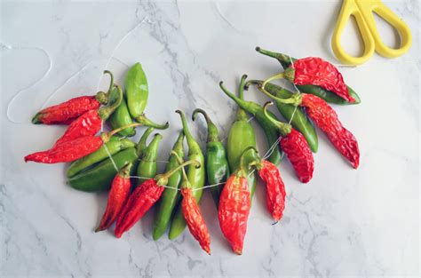 How To To Dry Peppers At Home Gurme Vegan