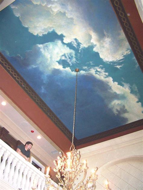 √ How To Paint Clouds On Ceiling