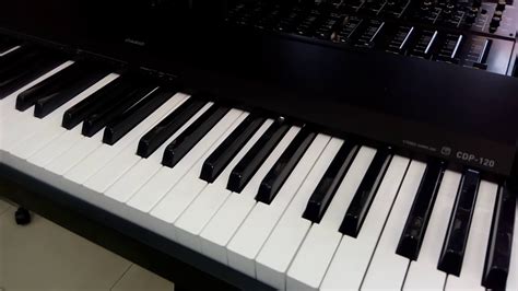 Tastiera midi, numero di tasti: Piano Casio CDP 120 - YouTube