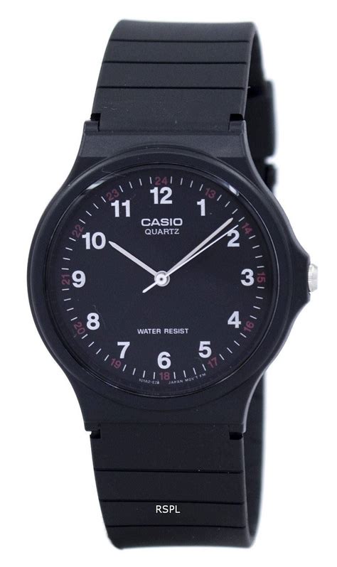 Casio Classic Analog Quartz Black Resin Mq 24 1bldf Mq24 1bldf Mens Watch