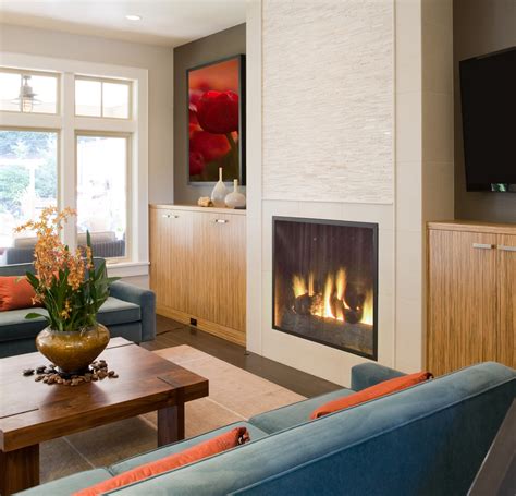 Amazing Fireplace Living Room Interior Design Ideas