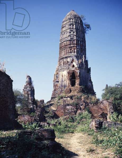 Wat Phra Ram In Ayutthaya Unesco World Heritage List 1991 Ancient