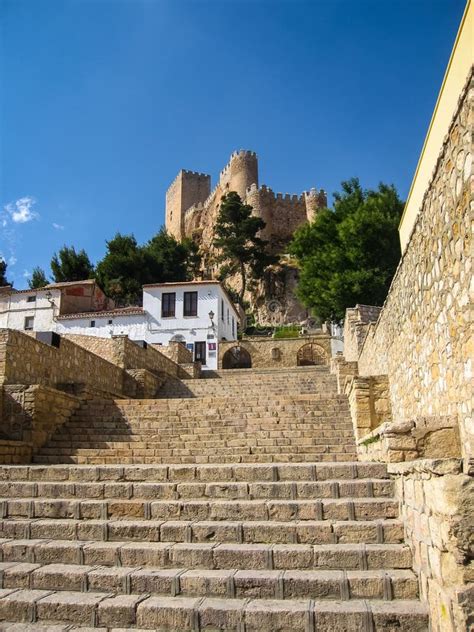 Almansa Castle Castilla La Mancha Spain Stock Photo Image Of