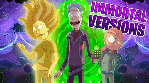 The Most Overpowered Characters From Rick And Morty Universe Youtube
