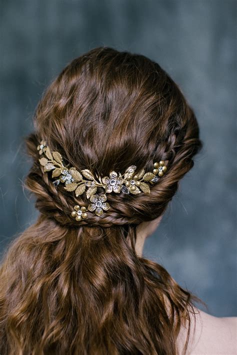 Renaissance. Hair comb. | Прически эпохи ренессанса, Свадебные