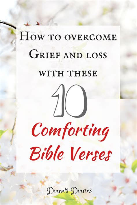 In today's article, we have prepared for you comforting bible verses about death and loss. How to overcome Grief and Loss with these 10 comforting ...