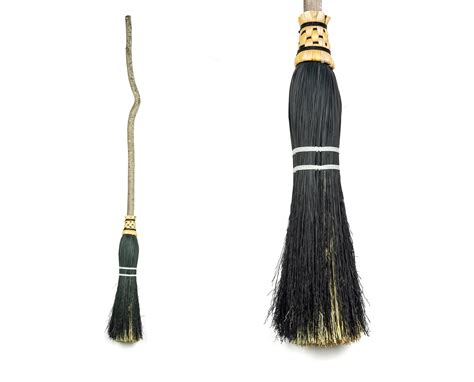 Black Besom Broom Wedding Broom Handmade Broom Handfasting Etsy