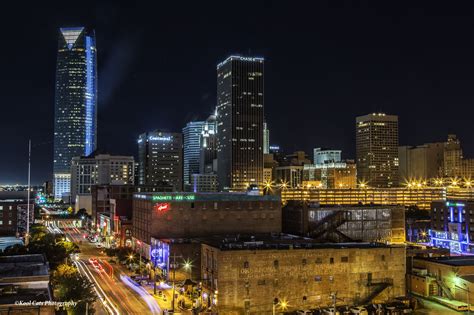 Flickrptq253z The City At Night View Of Downtown