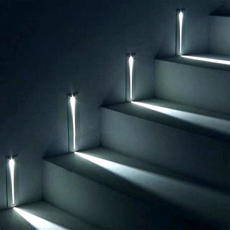 Led Stairs Outdoor Wall Stair Lighting Waterproof Recessed Mounted Led