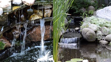 Koi Pond Waterfall Ideas • Backyard Pond Landscape To Be Considered