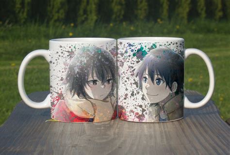 Erased Anime Mug Tea Cup Color Changing Heat Magic Mug Unique Etsy
