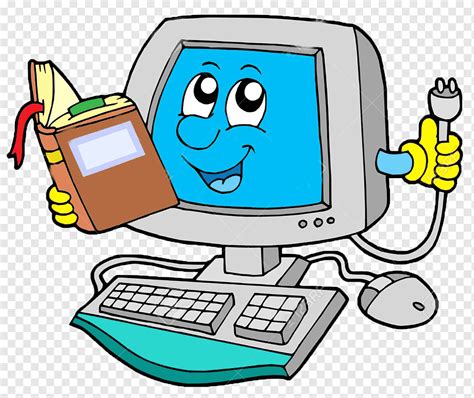 Laptop Cartoon Computer Computer Text Computer Cartoon Png Pngwing