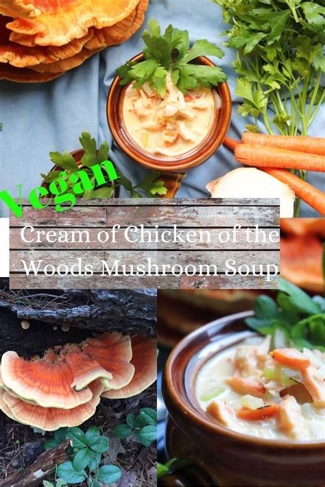 Cream Of Chicken Of The Woods Mushroom Soup Very Vegan Val Recipe