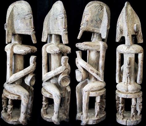 The Dogon Wood Sculptures Collection Sirius B Creation Myth African