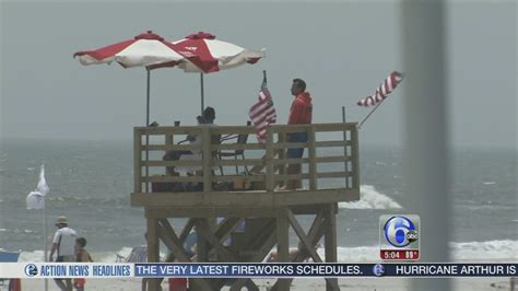 Video Beach Communities Watching Arthur 6abc Philadelphia