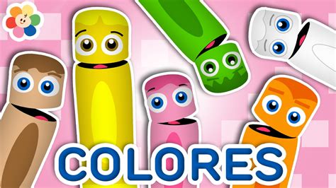 Aprende Los Colores Los Colores En Español Para Niños La Pandilla