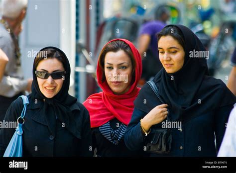 Women Walking In Tehran Iran Stock Photo 32165062 Alamy