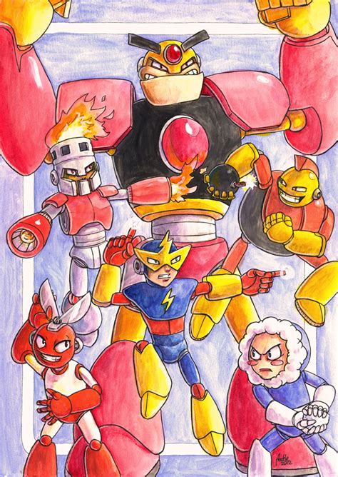 The Classic Robot Masters From Mega Man