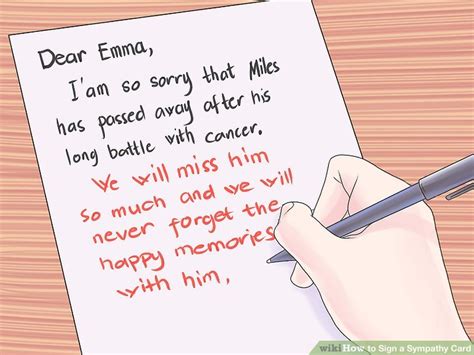 Sympathy for the loss of a mother. 3 Ways to Sign a Sympathy Card - wikiHow
