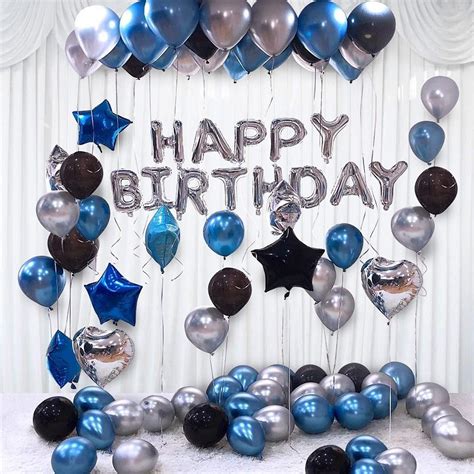 Buy Party Propz Happy Birthday Balloons Decoration Kit 31 Pcs Set For