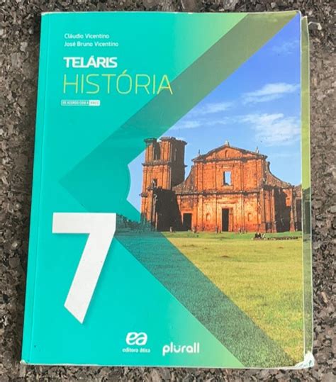 Teláris História 7º Ano Livro Teláris Plurall Usado 81206635 enjoei