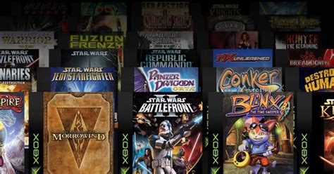 Microsoft Announces New Wave Of Backward Compatible Original Xbox Games